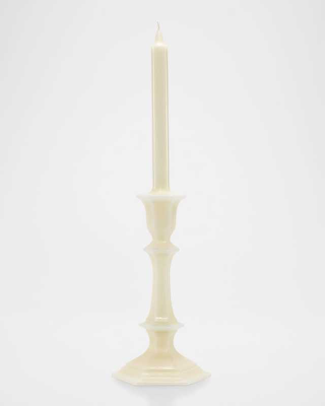 Harcourt Candlestick Candle, Ivory
